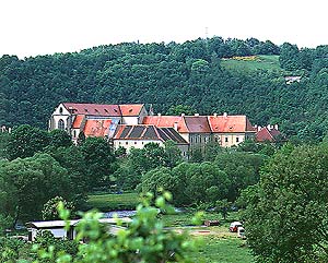 Kloster Zlatá Koruna, Gesamtansicht 
