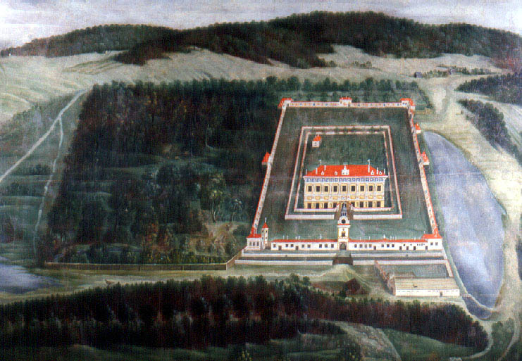 Jindřich de Veerle, period depiction of the Summer Manor Kratochvíle
