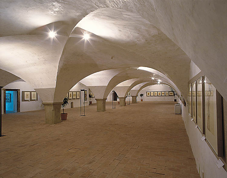 Český Krumlov, výstavní hala Mezinárodního kulturního centra Egona Schieleho, foto: Libor Sváček