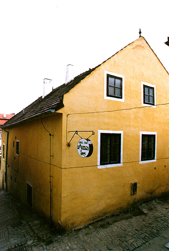 Rybářská no. 6, view from Rybářská Street
