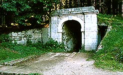 Schwarzenberger Schwemmkanal, Portal des Tunnels 