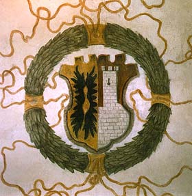 Wappen des Nikolaus Zrinyi von Seryn 