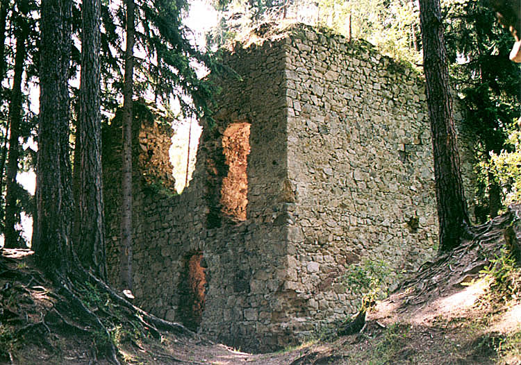 Die kleine Burg Pořešín