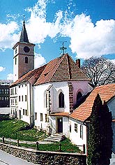 Velešín, St.-Jakobs-Kirche, foto:  V. Šimeček 