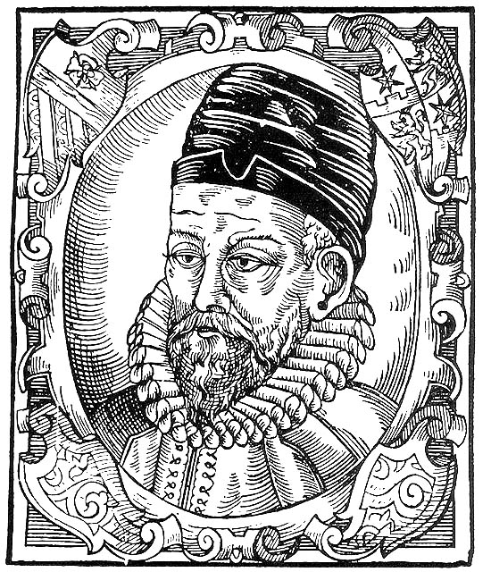 Petr Vok z Rožmberka, portrét z Diadochu Bartoloměje Paprockého, 1602