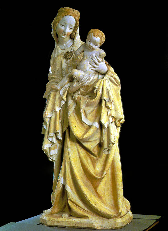 Krumlov Madonna, 1393, Art History Museum in Vienna