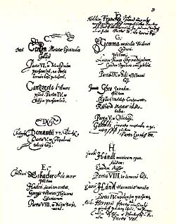 Inventarium musicum, list of Rosenberg music and instruments from 1610 
