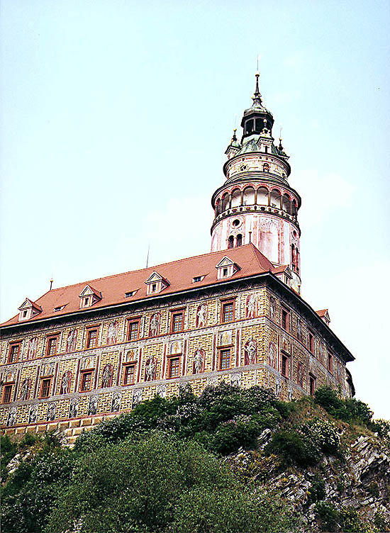 Schloss Nr. 59 - Kleine Burg, Gesamtansicht der Kleinen Burg mit dem Schlossturm