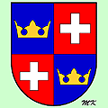 Coat-of-arms of the town of Chvalšiny 
