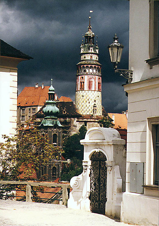 Schlossturm in Český Krumlov
