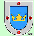 Coat-of-arms of the town of Zlatá Koruna 