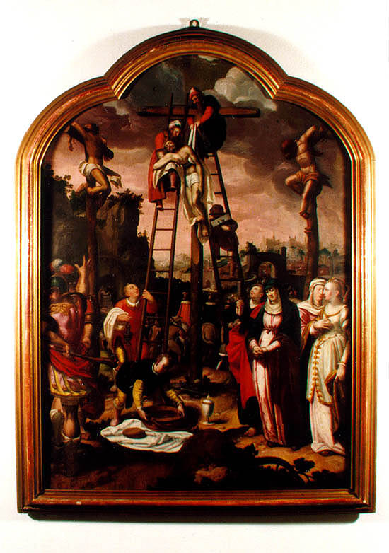 Český Krumlov, Kreuzabnahme, um das Jahr 1600, Sammlungsfonds des Bezirksheimatmuseums in Český Krumlov