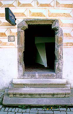 Kájovská no. 62, entrance portal 