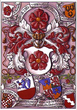 Coat-of-arms of Jošt III. von Rosenberg 