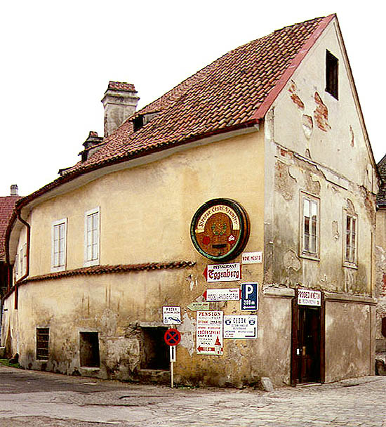 Latrán no. 78, overview from Pivovarská Street