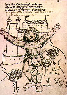 Zpěvník potulného pěvce z 15. století 