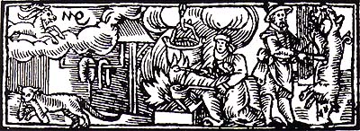 Jan Willenberg, pig slaughter, 1604 
