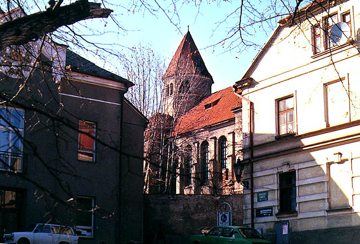Synagoga ve městě Český Krumlov