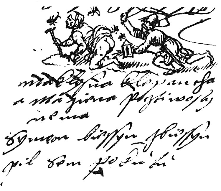 Pokutní registra, zápisky pijáků z 16. století, 