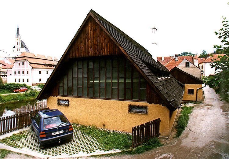 Rybářská no. 8, view from Rybářská Street