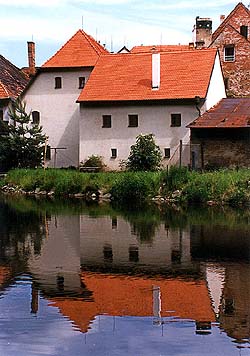 Široká Nr. 79, Ansicht vom Fluss Vltava (Moldau) 