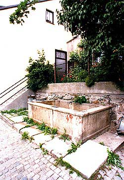 Brunnen in der Rooseveltova-Gasse 