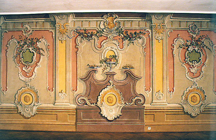 Prokyš-Saal in der Horní Nr. 155, Detail