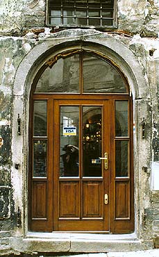 Radniční no. 26, portal 