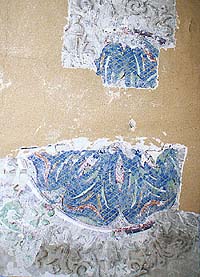 Horní Nr. 157 - Detail der Deckenmalerei 