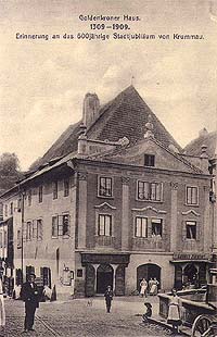Náměstí Svornosti Nr. 12, Gesamtansicht, ein historisches Foto 