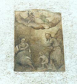 Latrán Nr. 49, Freske 