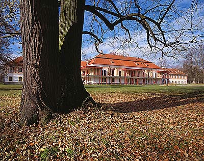 Schloss Červený Dvůr, Herbststimmung, foto:  Libor Sváček 