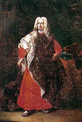 Adam František ze Schwarzenberku, portrét v životní velikosti 