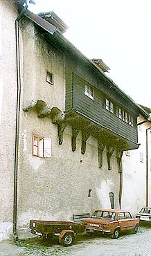 Masná Nr. 133, Ansicht von der Parkán-Gasse 