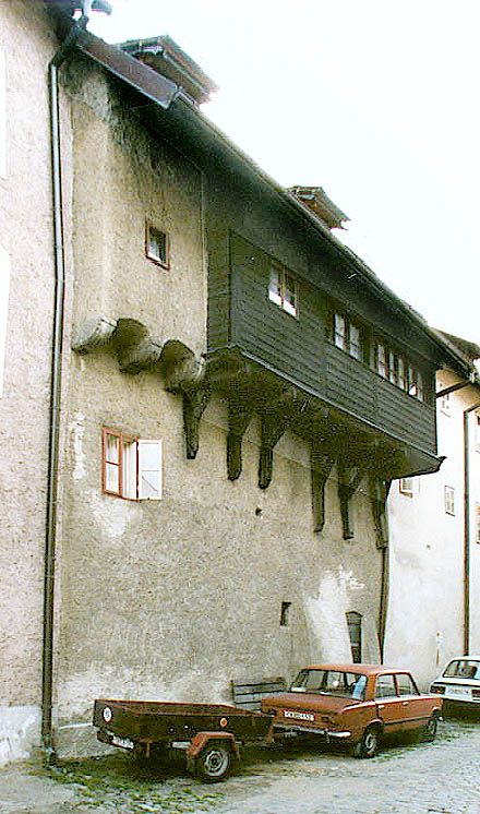 Masná no. 133, view from Parkán Street