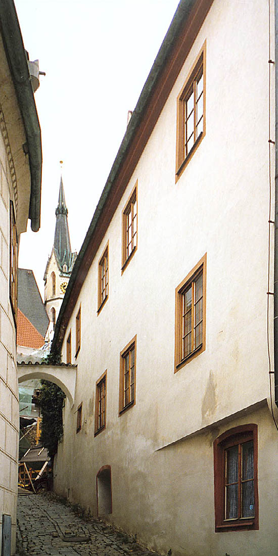 Šatlavská  č.p. 140, pohled z Masné ulice, foto: Pavel Slavko