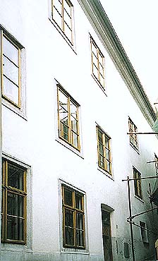 Šatlavská Nr. 143, Stirnseite des Hauses, foto:  Pavel Slavko 