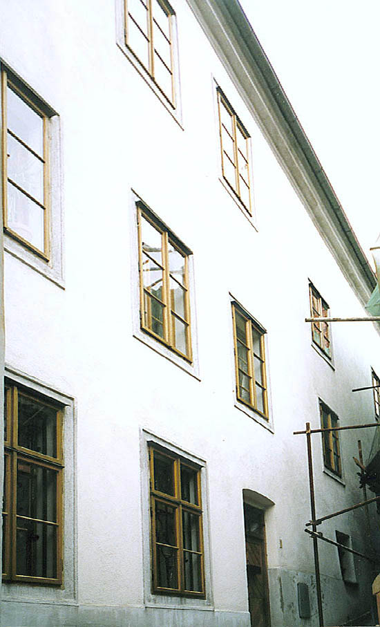 Šatlavská no. 143, facade of the building, foto: Pavel Slavko