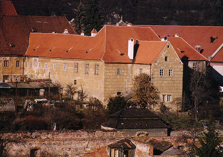 Latrán č. p. 50, minoritský klášter, pohled od řeky Vltavy, foto: Ladislav Pouzar