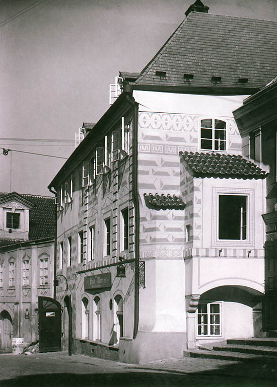 Latrán no.  77, Hotel u města Vídně, historical photo