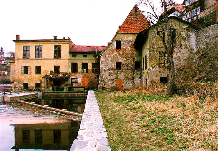 Kájovská Nr.  56, Ansicht vom Fluss Vltava (Moldau)