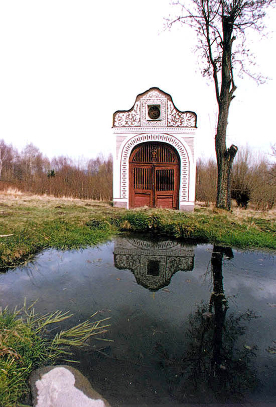 Omlenička, chapel at former spa-baths