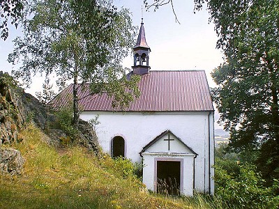 Kapelle auf dem Tumberg bei Malšín, Foto: Lubor Mrázek 