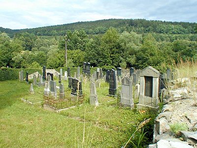 Nový židovský hřbitov v Rožmberku nad Vltavou, foto: Lubor Mrázek 