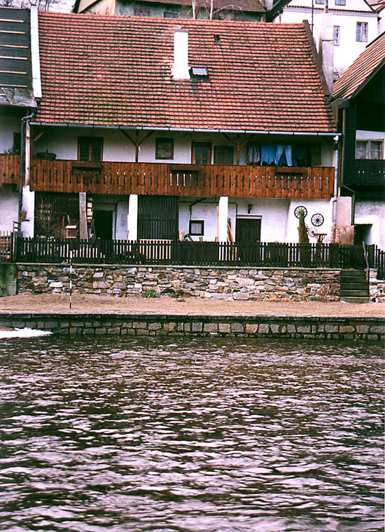 Parkán no.  115, view from the Vltava River