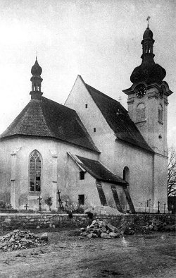 Farní kostel v Horním Dvořišti  