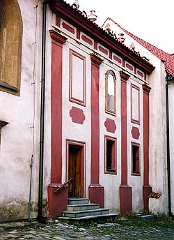 Horní no. 156, rear facade 