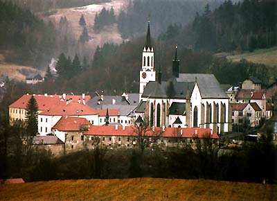 Vyšší Brod monastery, overview 