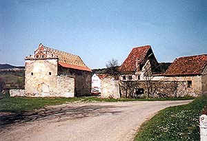 Fortress Štěkře, view from southwest 